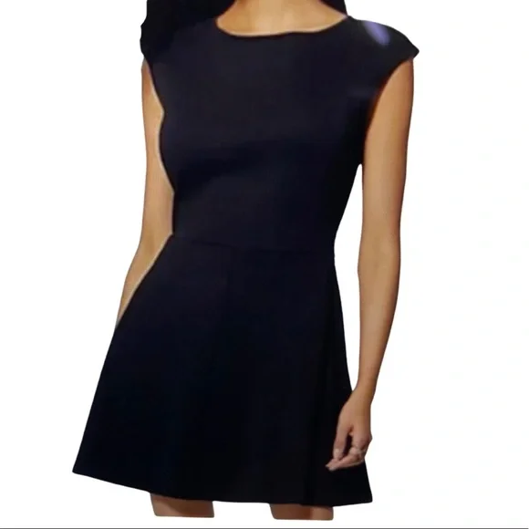 New York & Company | Dresses | New York Company Black Fit Flare Nwt |  Poshmark